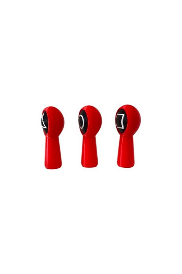 Sprunki Squid Game Oyuncak 3 Adet Kaliteli baskı figür, 7 cm - 3