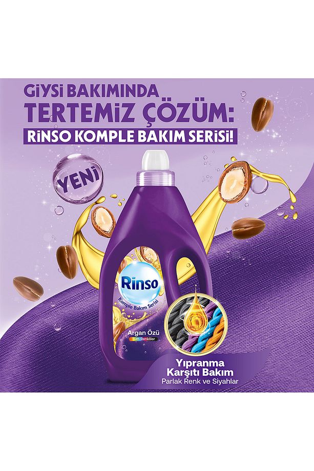 Sıvı Çamaşır Deterjanı Komple Bakım Serisi Argan Özü 3l X3 - 4