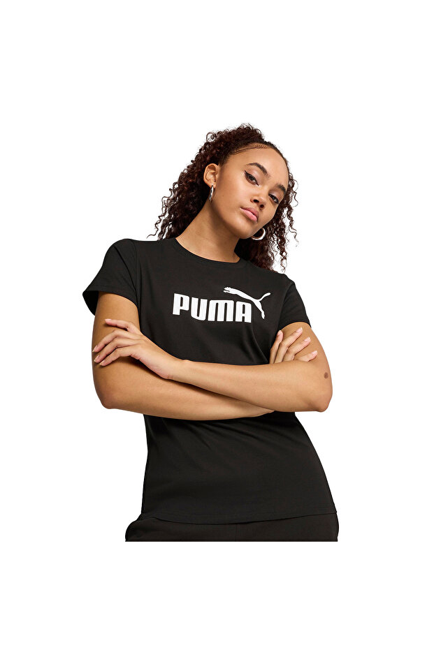 رقم ESS 1 تي شيرت بشعار PUMA باللون الأسود