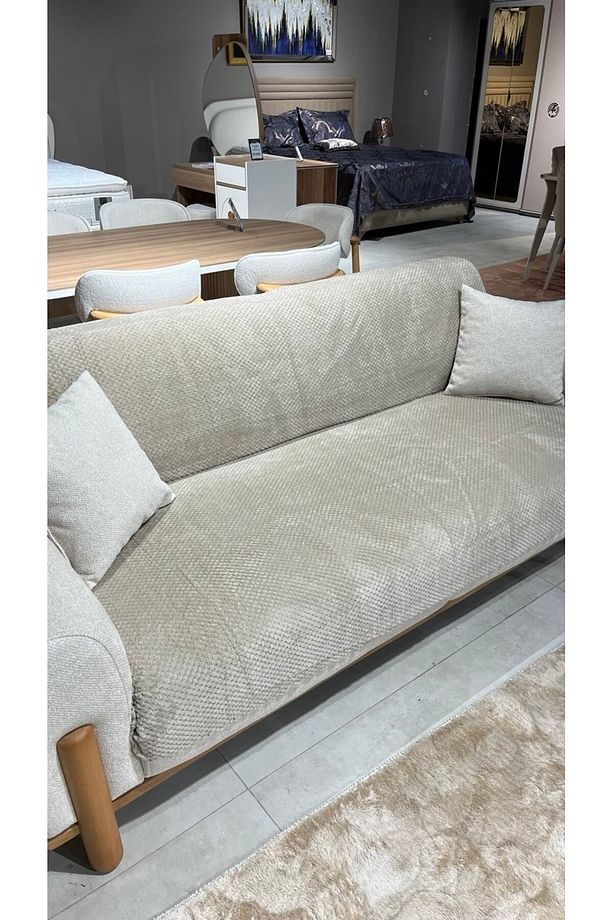 KALEV KOLTUK ÖRTÜSÜ KAYMAZ ELEGANCE 170*215 - 1