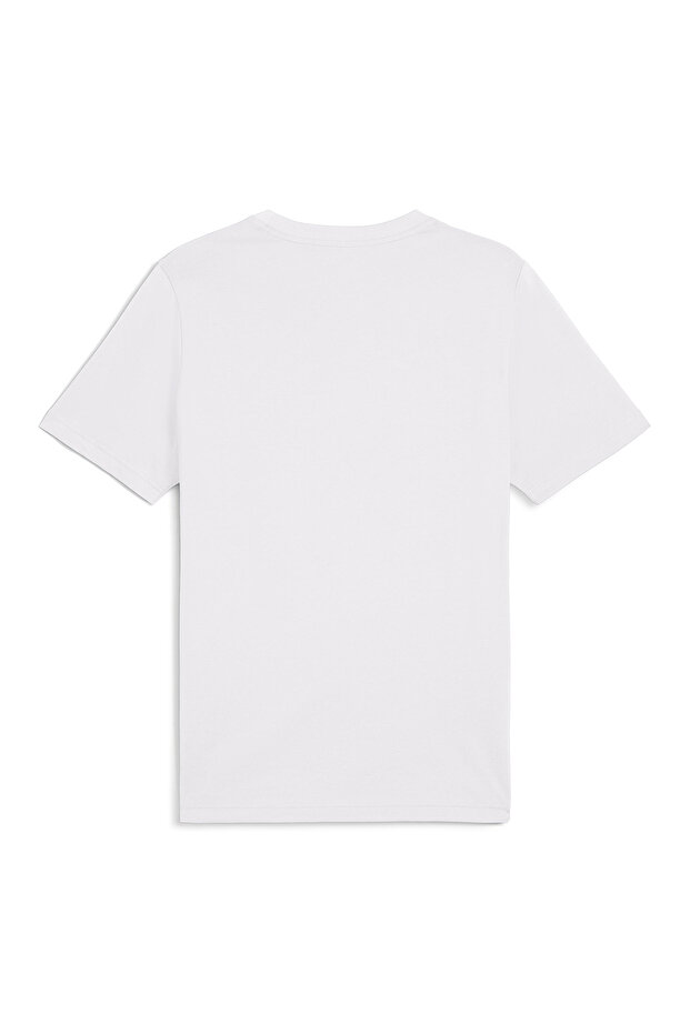 Graphics Icon Unisex Beyaz Günlük Stil T-Shirt 68482902 - 4