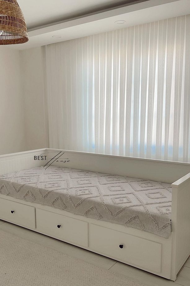 Divan Örtüsü Pike,yatak Örtüsü, Oturma Kısmı Koltuk Örtüsü 130x240 Cm - 5