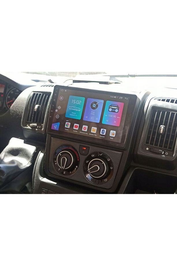 Fiat Ducato Araç Multimedya Android Ekran Carplay Navigasyon Double Teyp 2+32 9" 06-11 Black BLUEWAY - 5