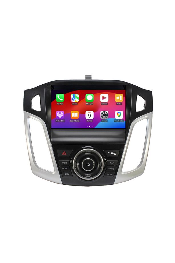 Ford Focus 3-4 Araç Multimedya Android Ekran Carplay Double Teyp 2+32 9" 11-19 Tuşlu Black BLUEWAY - 2