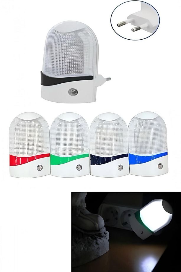 Ledli Fotoselli Sensörlü Gece Lambası 0.1 Watt - 1