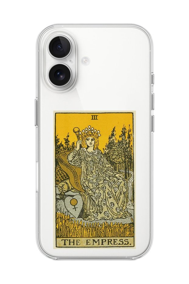 حافظة شفافة متوافقة مع هاتف iPhone 16 Plus بتصميم The Empress