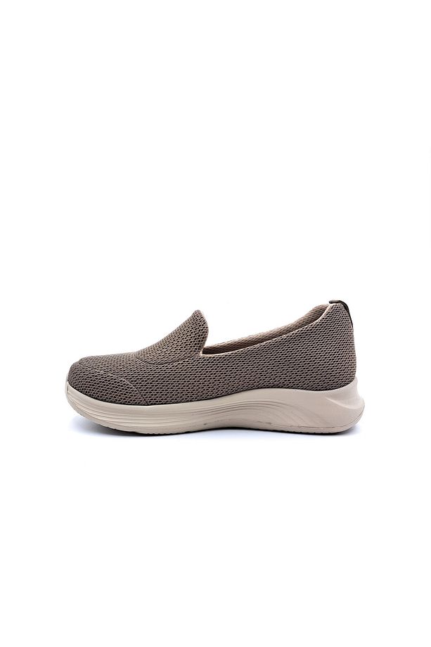 Memory Foam Taraklı Ayak Kadın Vizon Kahve Yazlık Tekstil Konfor Ayakkabı - 3