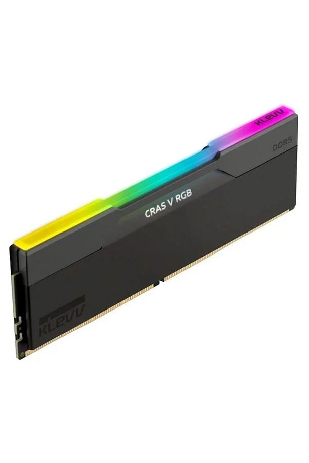 Cras V RGB 48GB (2x24GB) 7200MHz CL34 DDR5 Heatsink Black Ram - 5