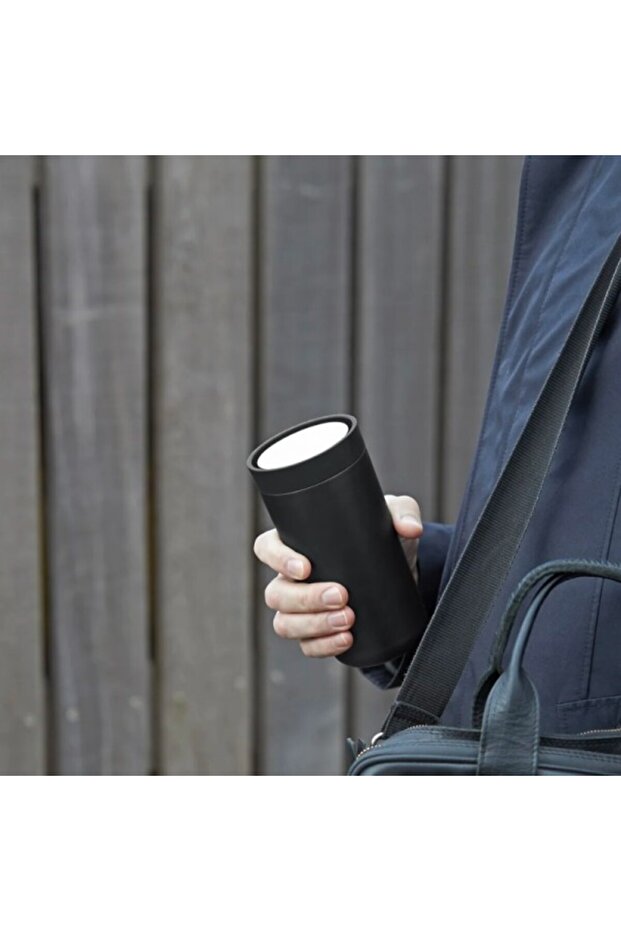 Thermos mug with vacuum system, To Go Click Black Metallic, 400 ml - 4