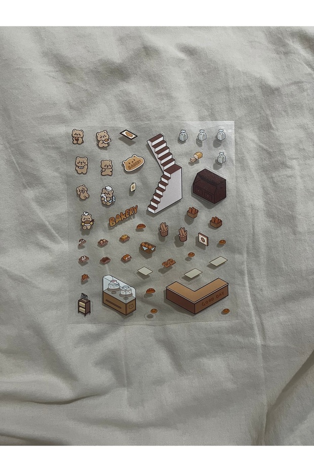 Ayıcık Fırını 3d Puzzle Tasarım Seti/dıy - 3