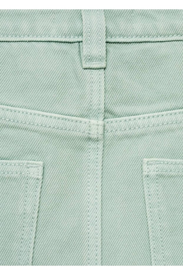 Kısa denim etek - 6