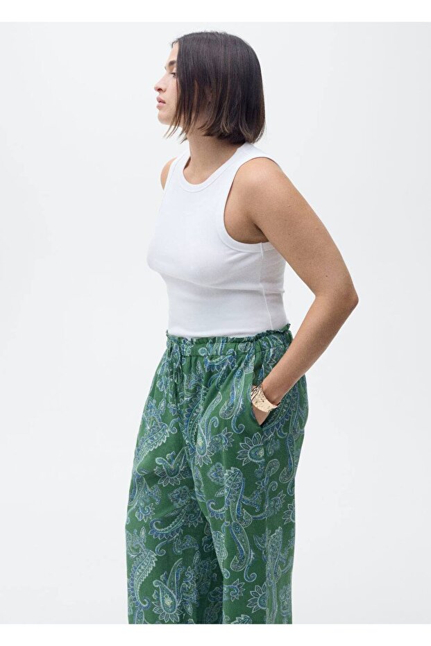 Batik Keten Pantolon - 8