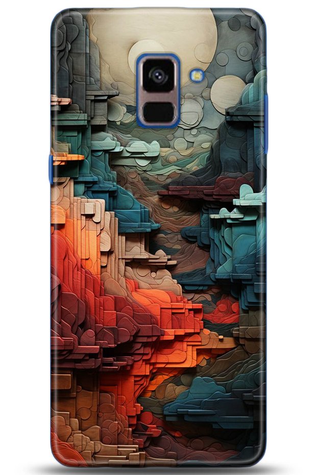 Samsung Galaxy A8 Plus 2018 Case Hd Printed Case - Mastermind Series 5218