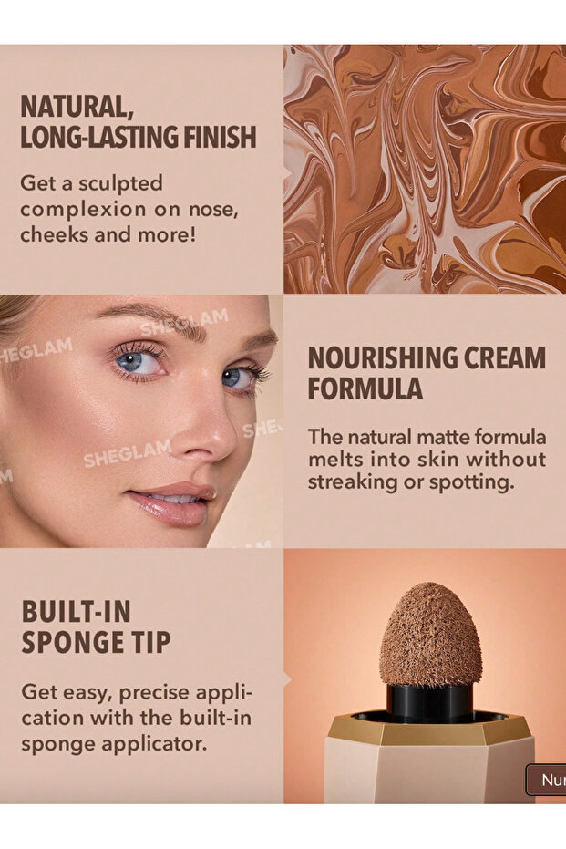 Sun Sculpt Liquid Contour-Soft Tan - 6