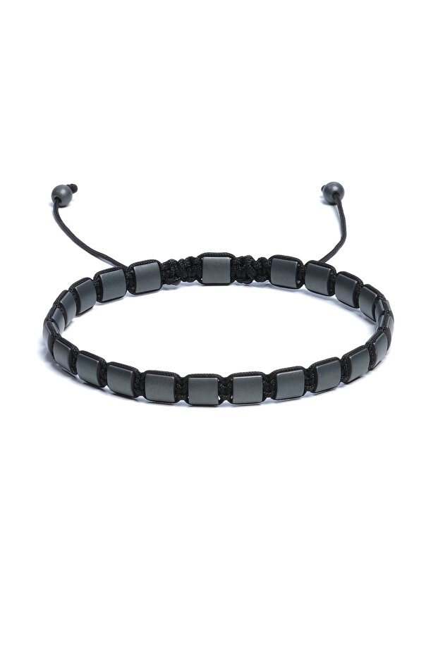 Pavle Matte Grey Bileklik / Hematit - 1