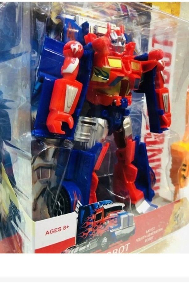 Optimus Prime Dönüşen Oyuncak Robot Araba - 4