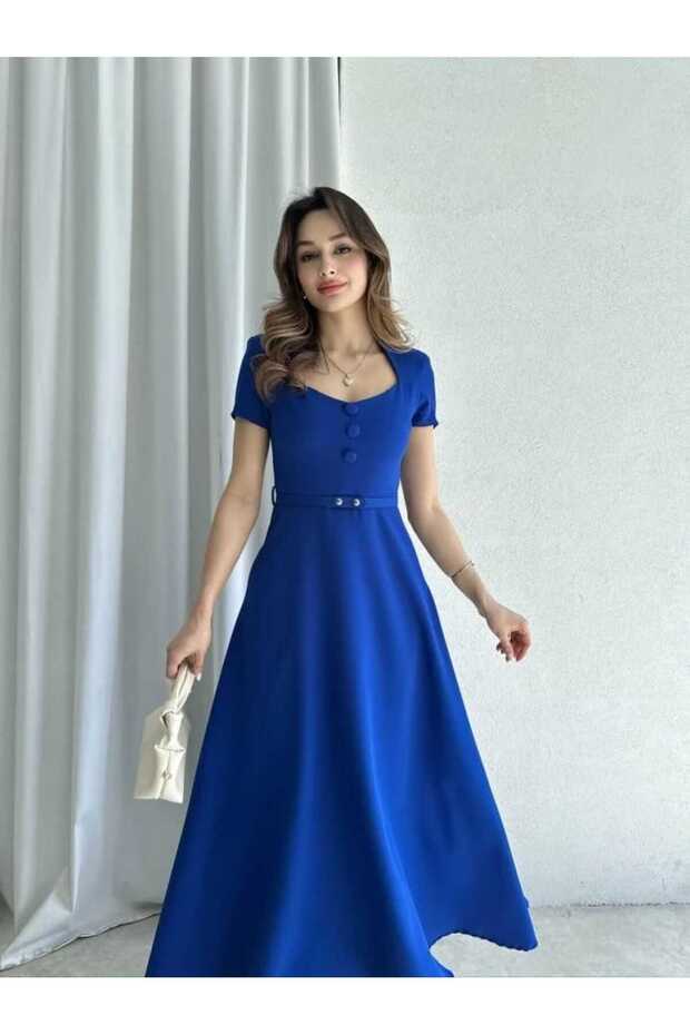 RAZİANA Midi Elbise - 4