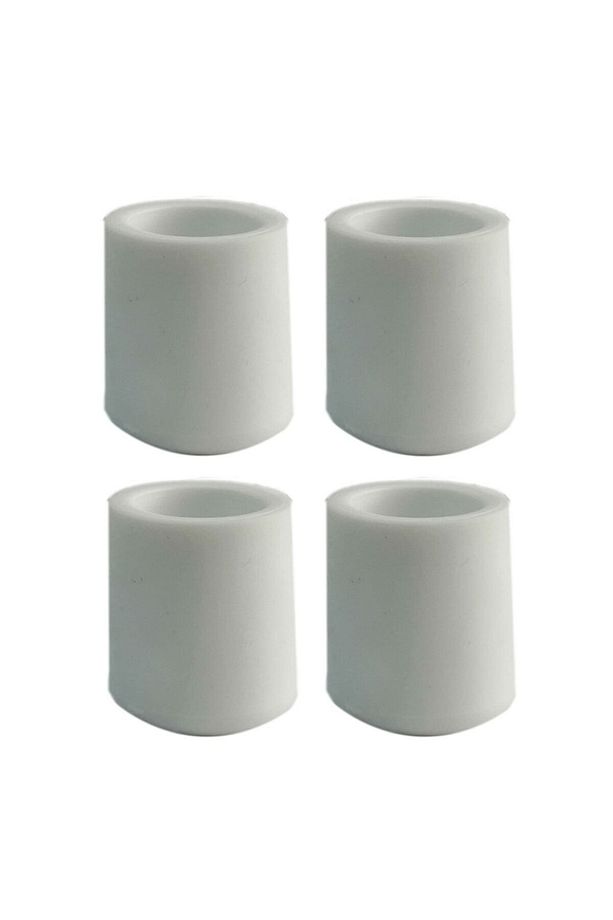 12 Adet 25 Mm Pvc Sandalye Profil Ayak Pabucu Sessiz Yumuşak - 1