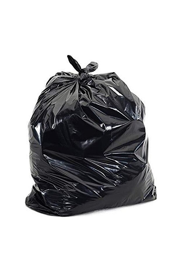 Endüstriyel Orta Boy Çöp Torbası Siyah 55x60 Cm - 8