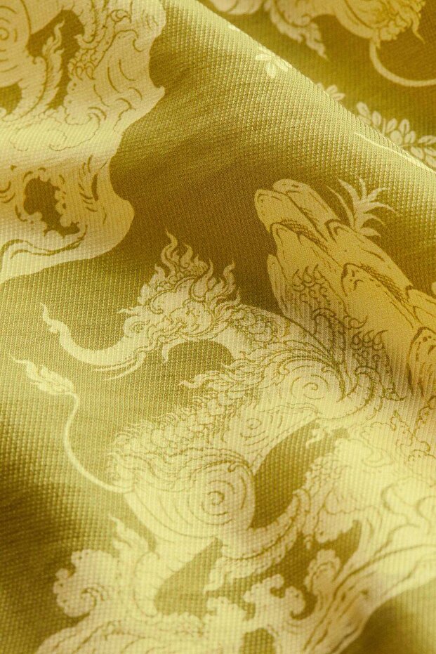 Patterned knee-length shorts - 2