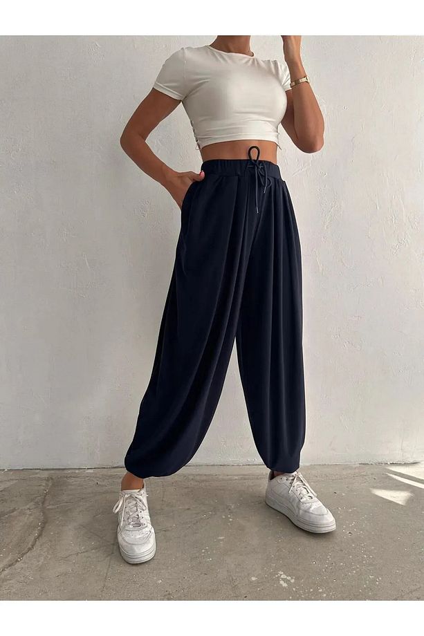 MODAL KUMAŞ ŞALVAR PANTOLON - 2