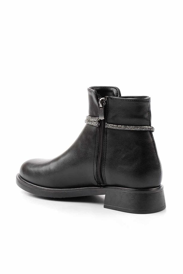 Siyah Kadın Bot & Bootie K02405026009 - 4
