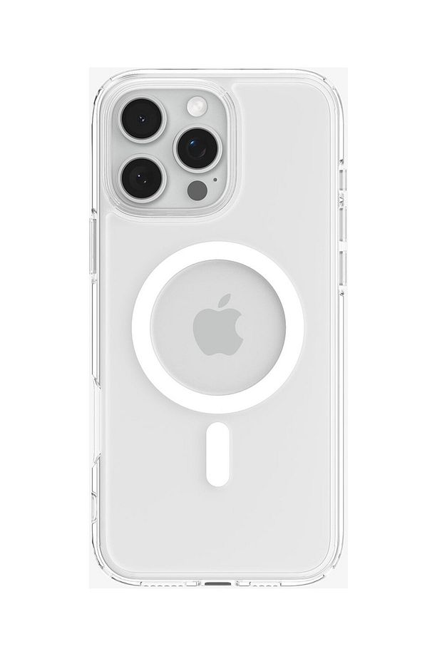 Apple iphone 16 Pro Max Magsafe Kablosuz Şarj Uyumlu Şeffaf Kılıf - 1