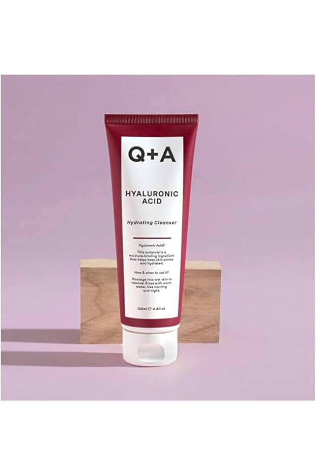 Q+A Hyaluronic Acid Hydrating Cleanser - Gentle Cleanser, 125Ml
