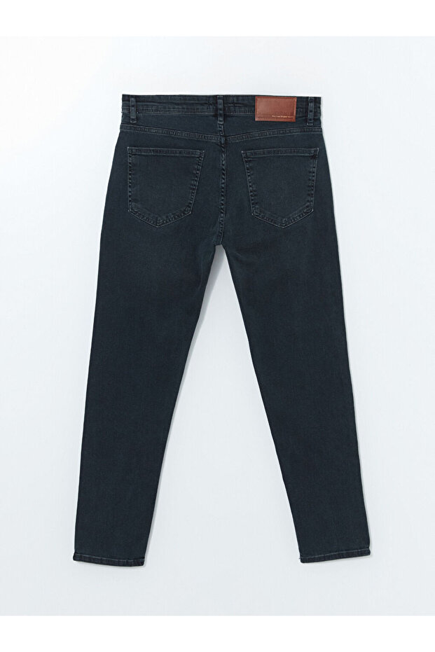 LCW 730 Havuç Kalıp Erkek Jean Pantolon - 6
