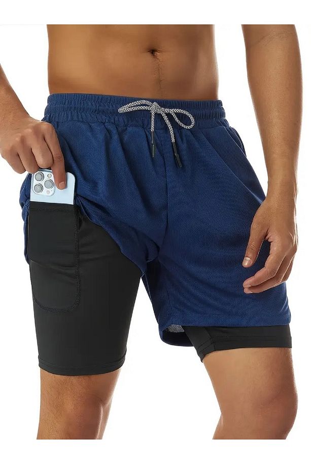 Çocuk Spor Şortu, Alt Siyah Taytlı Çok Cepli 7 8 9 10 11 12 13 14 15 16 Yaş - 1