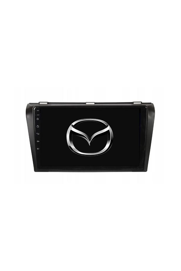 Mazda Mazda 3 Araç Multimedya Android Ekran Carplay Navigasyon Double Teyp 2+32 9" 04-09 Black BLUEW - 1