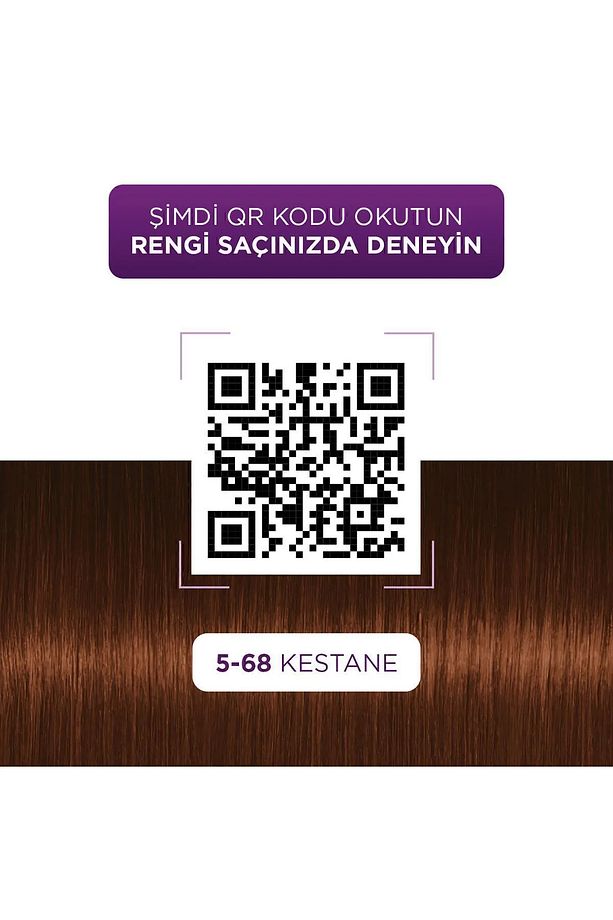 Göz Alıcı Renkler 5-68 Kestane x 3 Adet - 3