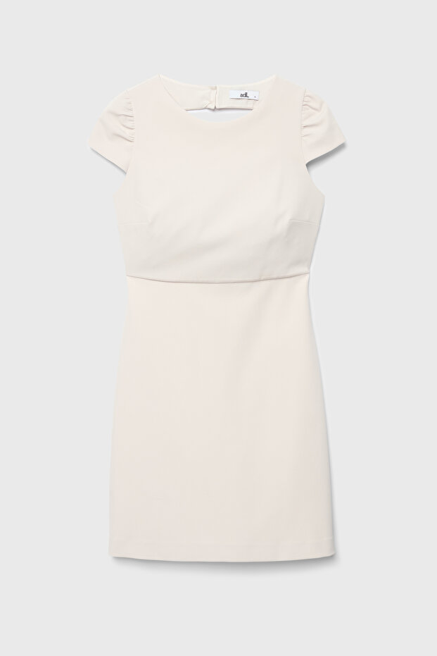 Arkası Pencereli Elbise - 8