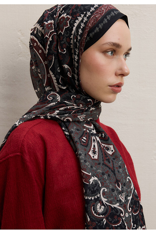 شال أسود أنيق - 2