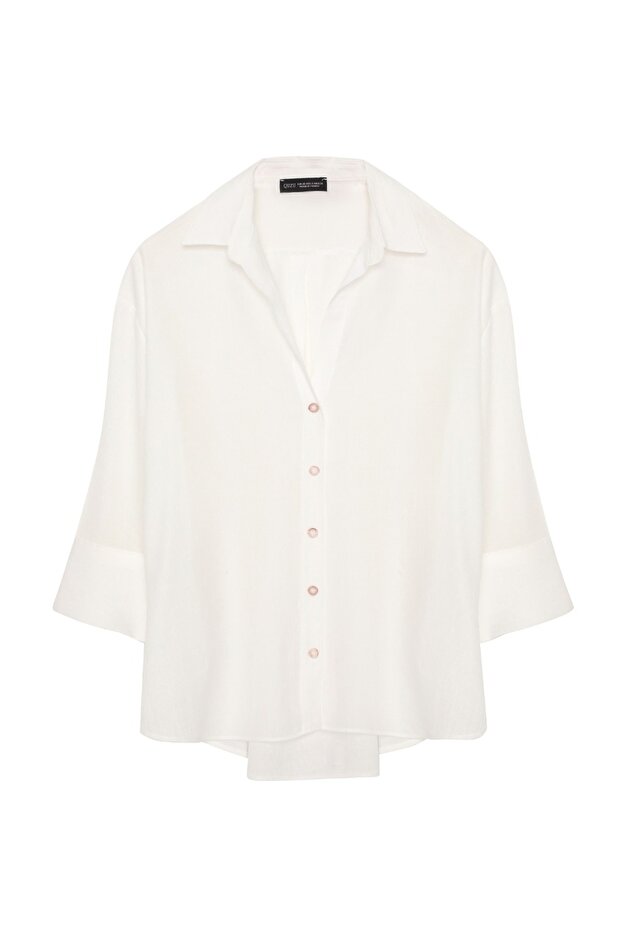 Kapri Kol Oversize Gömlek - 1