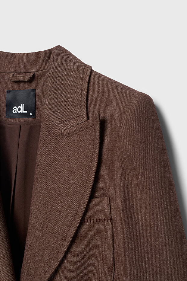 Denim Görünümlü Ceket - 9