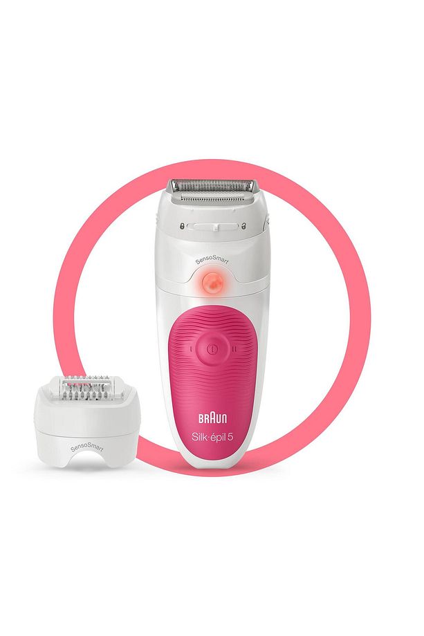 Silk-épil 5 5600 Sensosmart, Kablosuz, Islak&kuru, 3 Ek Parçalı, 2'si 1 Arada Epilatör - 1