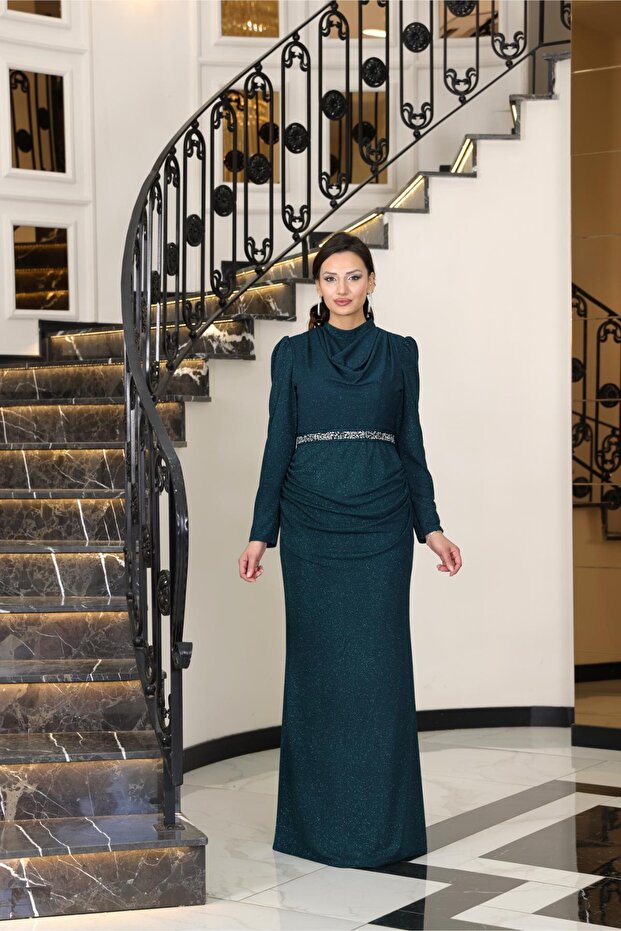 Dilara Evening Dress Emerald Tbsfvm208