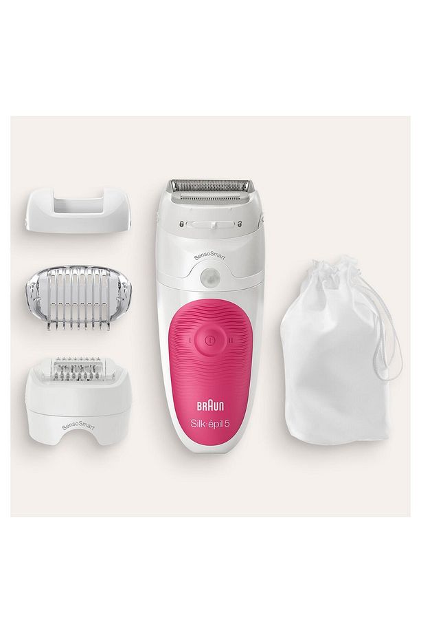 Silk-épil 5 5600 Sensosmart, Kablosuz, Islak&kuru, 3 Ek Parçalı, 2'si 1 Arada Epilatör - 5