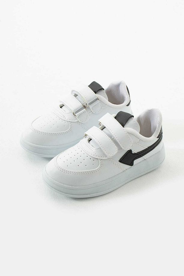 Çocuk Cırtlı Rahat Sneaker Spor Ayakkabı - 6