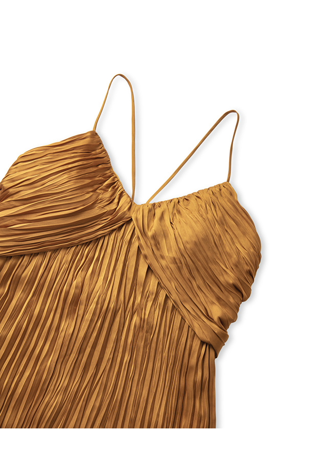 Kırışık efektli bluz - 4