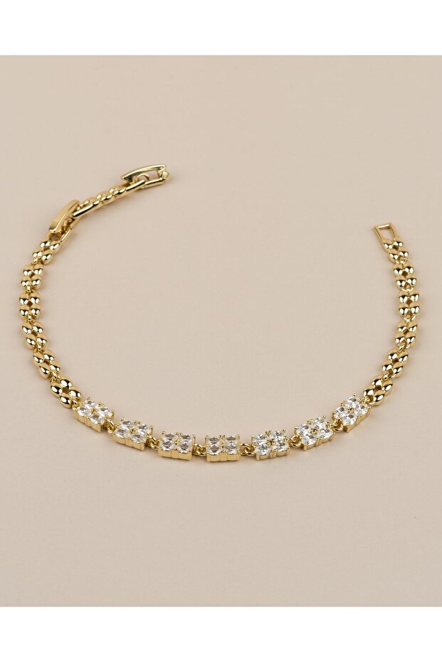 Xuping Bracelet with Zircon Stone in the Middle