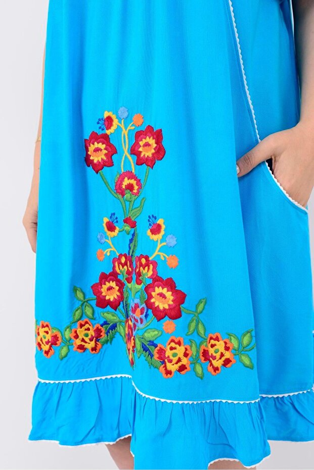 AN10697 ROCHIE SCURTĂ BRODATĂ - 8