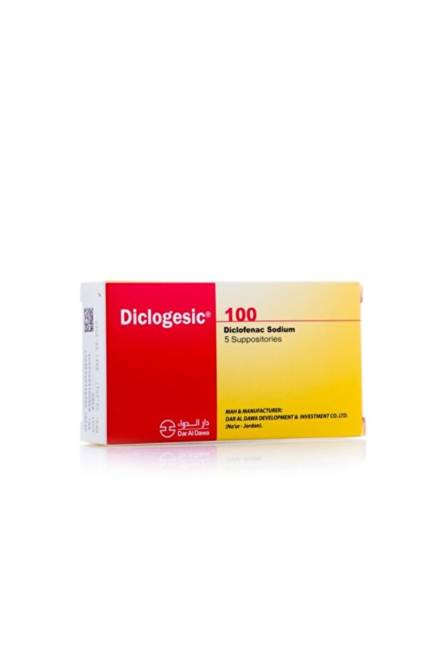 Diclogesic 100Mg Supp 5'S