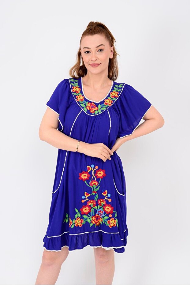 AN10697 ROCHIE SCURTĂ BRODATĂ - 8