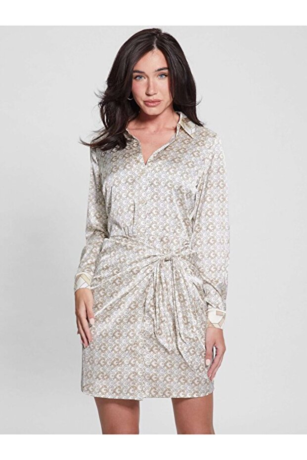 Danielle Kadın Gömlek Elbise - 1