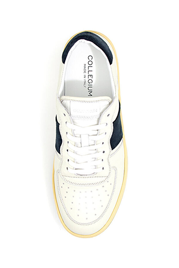 Collegium Destroyer Low Erkek Deri Sneaker - 4