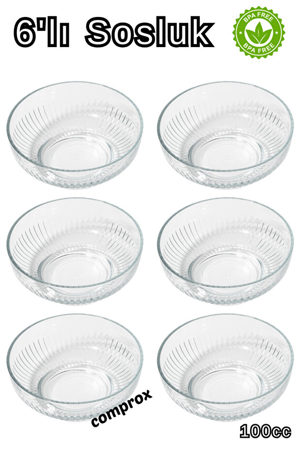 6lı kahvaltılık kase 100cc - 2