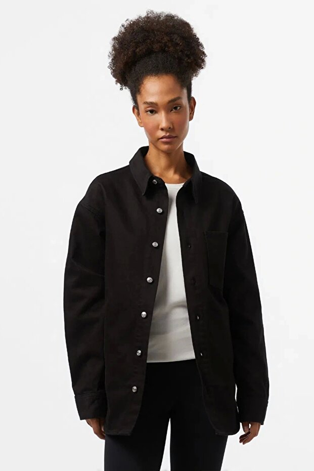 Dad Denım Overshırt - 1