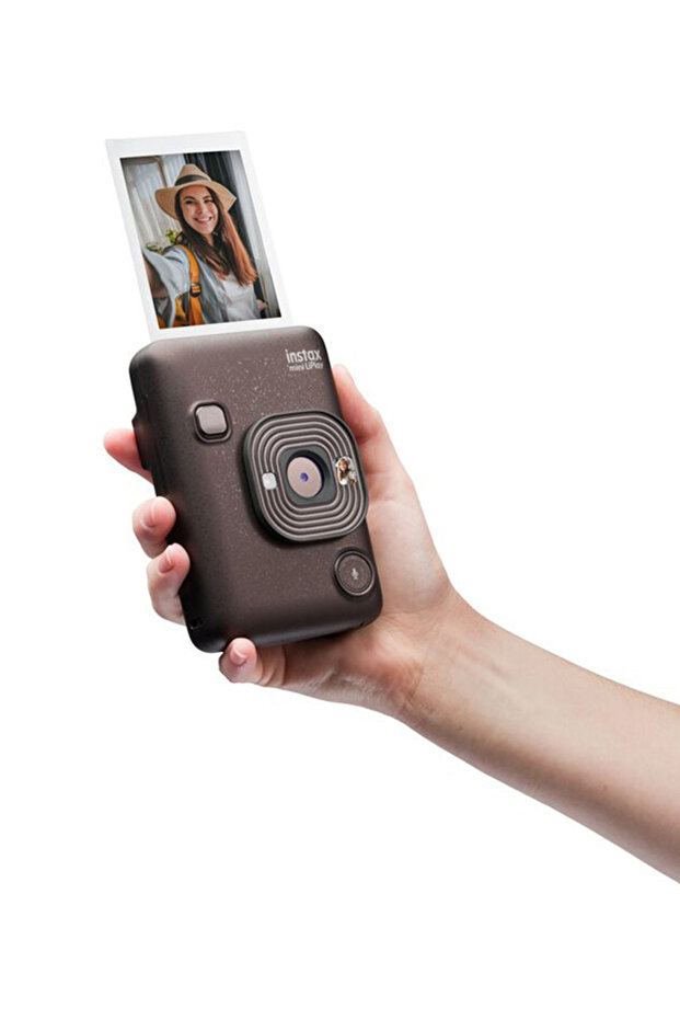 كاميرا INSTAX Mini LIPLAY الفورية الهجينة - (برونزي غامق) - 5